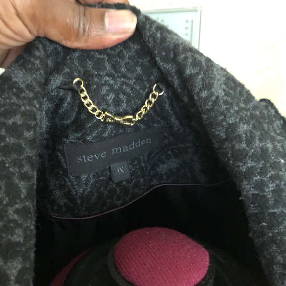 Steve Madden pea coat 1x - Picture 3 of 5